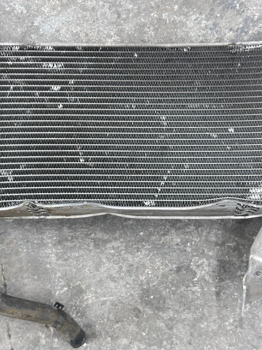 2021 AUDI R8 5.2L V10 REAR RIGHT RADIATOR OEM *DAMAGES/READ*