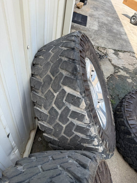 2022 FORD F250 PLATINUM FACTORY TAKE OFF WHEELS 20" 37X12.50 NITTO TIRES 8X170