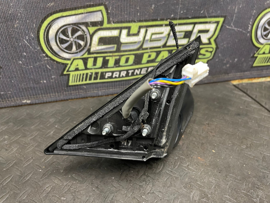 2016 NISSAN 370Z DRIVER SIDE DOOR MIRROR HEATED PEARL WHITE *QAB* OEM 2009-2020