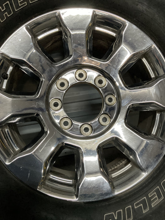 2017 FORD F350 LARIAT OEM WHEEL RIM MICHELIN TIRE 20X8 LT275/65/R20