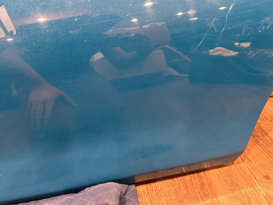 2015-2020 BMW M4 F82 FRONT LEFT DRIVER DOOR LAGUNA SECA BLUE 448 MINOR SCRATCHES