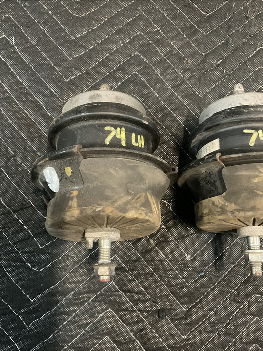 2010 NISSAN 370Z ENGINE MOTOR MOUNT PAIR LEFT RIGHT OEM 79K 2009-2020