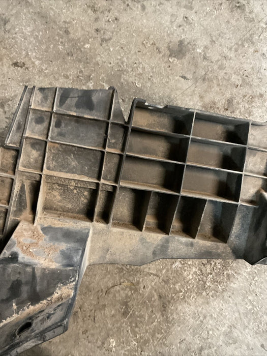 2017 RAM 3500 LARAMIE DIESEL 6.7L LEFT DRIVER BATTERY TRAY OEM 2013-2018~DAMAGE~