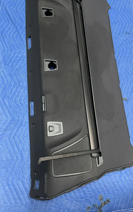 2011 BMW 550i F10 5 SERIES SHELF STORAGE DECK COVER PANEL W CURTAIN 54703014