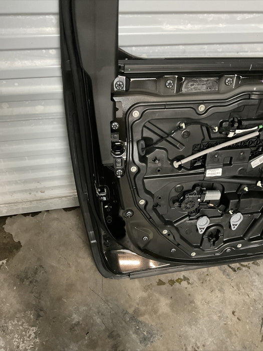 2022 RAM 1500 TRX 6.2L HELLCAT REAR DRIVER LEFT LH DOOR BLACK OEM ~DAMAGE~
