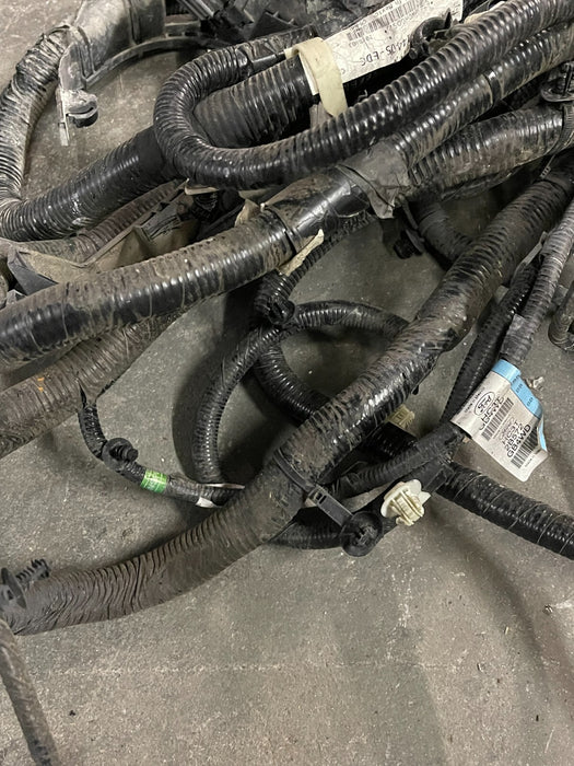2018 FORD F250 LARIAT DRIVER FRAME WIRING HARNESS W CONNECTORS OEM