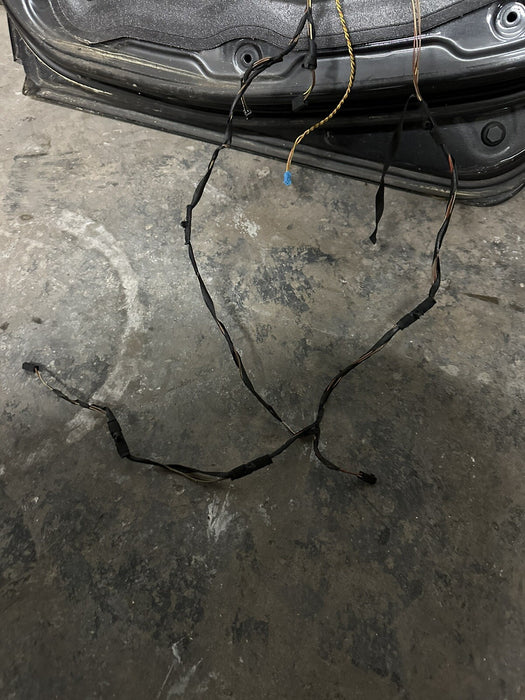 2011 BMW 550i F10 5 SERIES REAR RIGHT DOOR GRAPHITE METALLIC (A90)~MINOR SCUFFS~