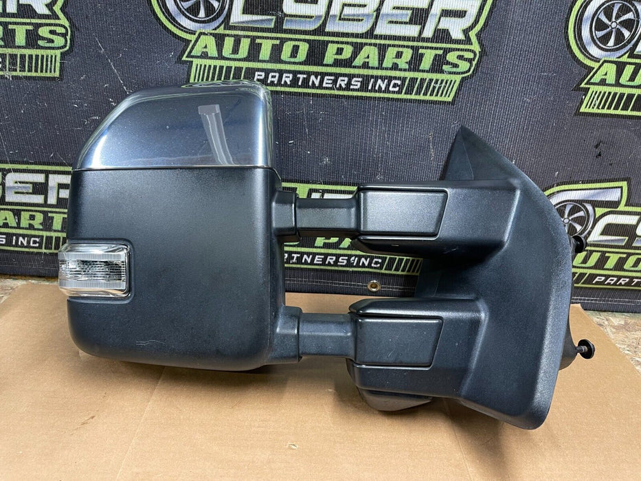 2017-2022 FORD F250 F350 F450 PASSENGER RH DOOR TOW MIRROR W/ CAMERA BLISS OEM