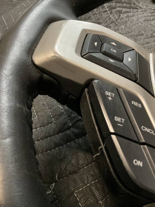 2017-2019 FORD F250 F350 F450 PLATINUM STEERING WHEEL OEM~COSMETIC DAMAGE~