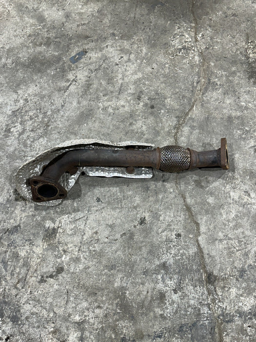 2017 NISSAN TITAN XD RESERVE DIESEL EGR EXHAUST PIPE ASSEMBLY OEM