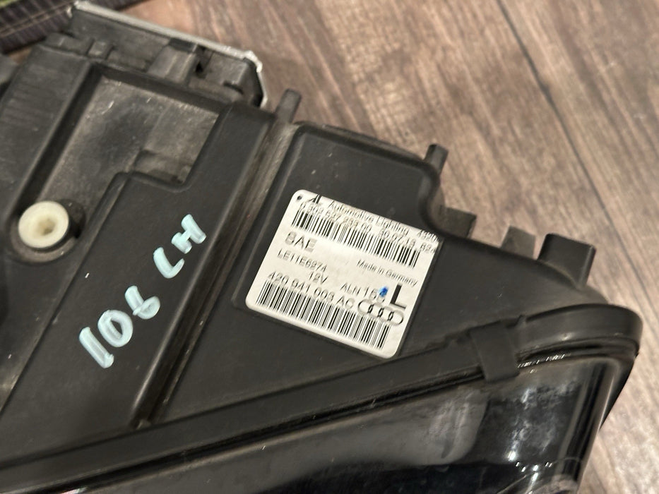 2014 2015 AUDI R8 HEADLIGHT PAIR LEFT RIGHT GENUINE OEM 420941004AC 420941003AC