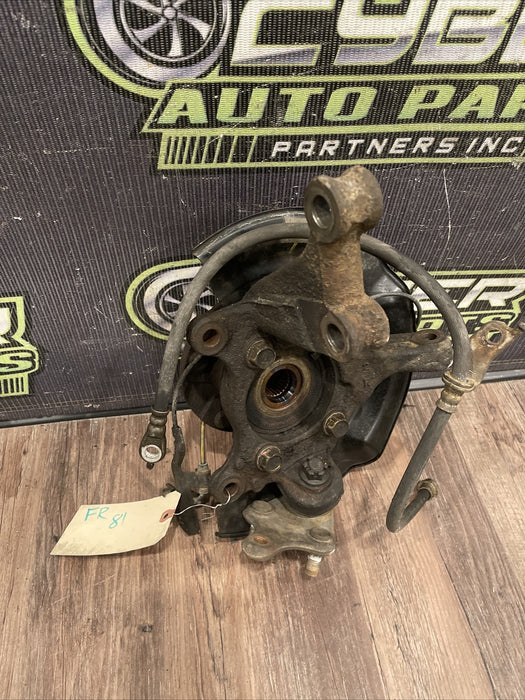 2014 TOYOTA PRIUS V FRONT RIGHT PASSENGER KNUCKLE SUSPENSION SPINDLE HUB OEM