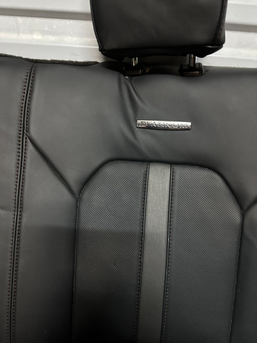 2017 2018 2019 FORD F250 F350 F450 PLATINUM REAR LEFT CENTER SEAT OEM ~DAMAGE~