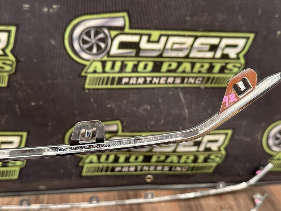 2017-19 FORD F250 F350 F450 LIMITED GRILLE TRIMS (3) OEM