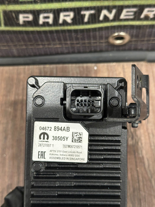 2022 DODGE RAM 2500 ADAPTIVE CRUISE CONTROL MODULE OEM 04672894AB