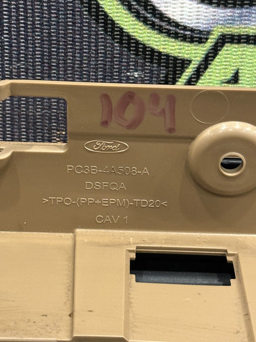 2023 2024 FORD F250 F350 F450 LARIAT GLOVE BOX COMPARTMENT OEM PC3B 4A508 A