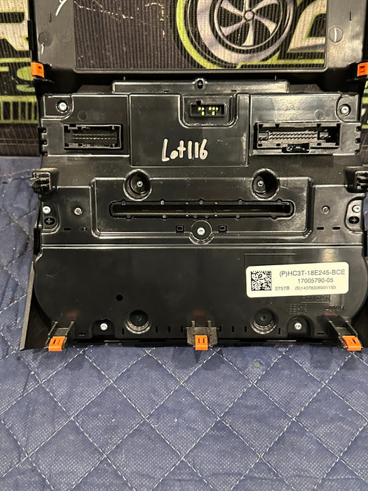 2017-2019 FORD F250 F350 CENTER DASH HVAC CLIMATE CONTROL BEZEL OEM