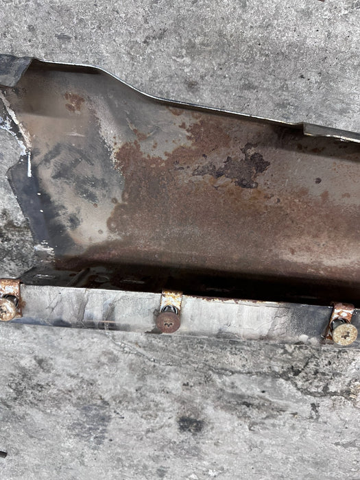 2017-2019 FORD F250 F350 REAR RIGHT CHROME BUMPER CORNER OEM *FLAWS/DENT #9*