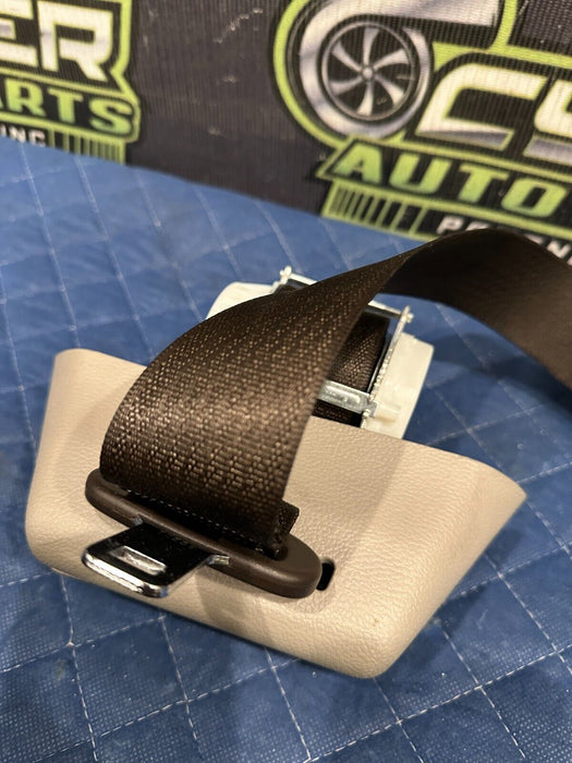 2017-2020 FORD F250 F350 F450 REAR LIMITED BEIGE MIDDLE CENTER SEATBELT OEM