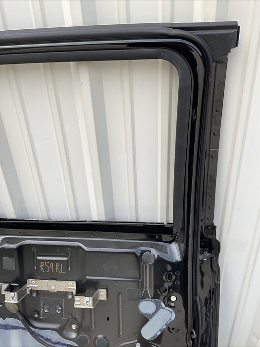 2017-2022 FORD F250 F350 F450 REAR DRIVER LEFT DOOR BLACK (G1,H5) OEM~DAMAGE~
