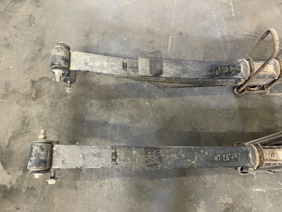 2019 FORD F350 SUPERDUTY 6.7L DIESEL REAR LEFT RIGHT LEAF SPRING PAIR OEM 108K