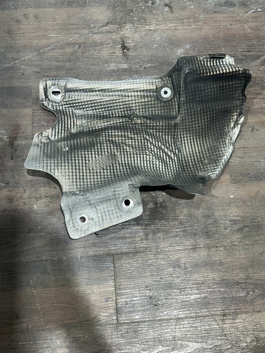 2014 PORSCHE 911 TURBO S 991 REAR RIGHT BUMPER HEAT SHIELD OEM 99150548001