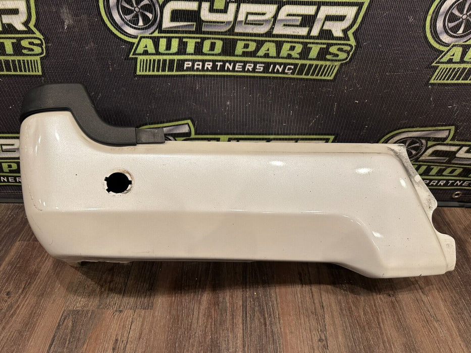 2017-22 FORD F250 F350 F450 REAR LEFT BUMPER CORNER MET WHITE (UG) OEM *READ*