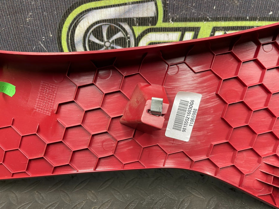 PORSCHE 718 982 BOXSTER S RIGHT SIDE QUARTER TRIM PANEL OEM 981.555.216