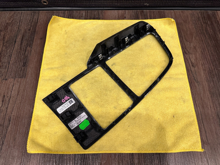 2017-18 AUDI R8 INTERIOR CARBON FIBER TRIM SET PANELS OEM