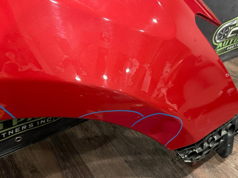 2014 TOYOTA PRUIS V FRONT PASSENGER RIGHT FENDER OEM *RESIDUE/PAINT CHIPS* (READ