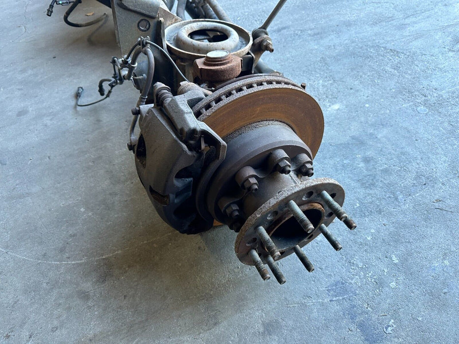 2012 RAM 3500 DUALLY DRW FRONT AXLE ASSEMBLY 4X4 32K MILES 4.10 RATIO 2010 2011