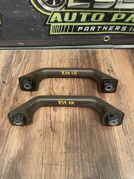 2017-2019 FORD F250 F350 KING RANCH LEFT RIGHT GRAB HANDLES OEM *MINOR SCUFFS*