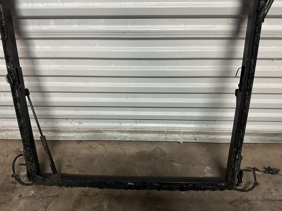 2018 2021 AUDI R8 COUPE REAR WINDSHIELD DECK LID FRAME OEM