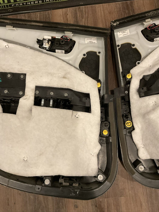 2015-2021 DODGE CHARGER HELLCAT REAR PASSENGER DRIVER DOOR PANEL PAIR OEM~WEARS~