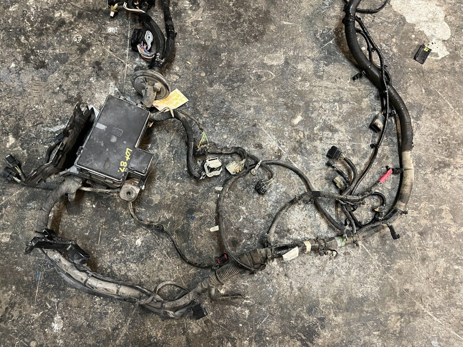 2019 FORD F450 6.7L DIESEL ENGINE BAY WIRING HARNESS OEM KC3T 12A581 ADD