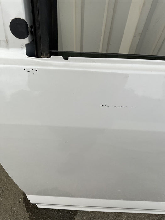 2017-2022 FORD F250 F350 F450 REAR DRIVER DOOR PEARL WHITE (PAINT CODE:UG) OEM