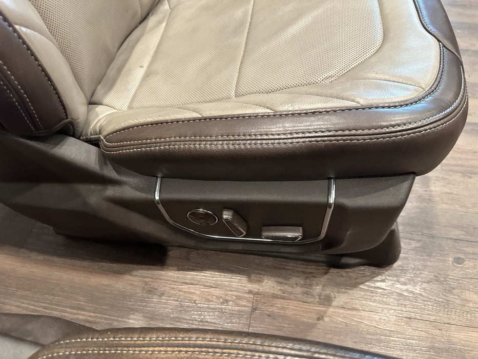 2017 2018 2019 FORD F250 F350 F450 LIMITED FRONT REAR SEATS CENTER CONSOLE OEM