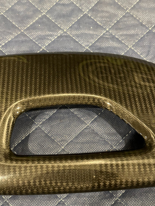 2012 AUDI R8 SPYDER LEFT DOOR CARBON FIBER TRIM PANEL OEM 423 868 091