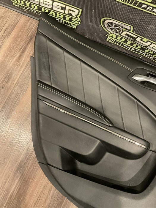 2015-2021 DODGE CHARGER HELLCAT REAR LEFT DRIVER DOOR PANEL COMPLETE OEM