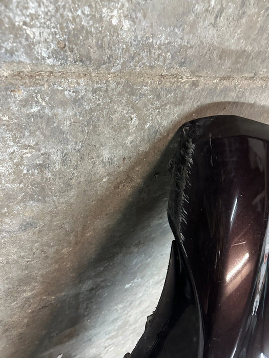 2010 NISSAN 370Z FRONT BUMPER COVER BLACK CHERRY *NAG OEM ~MINOR WEAR/SCRATCHES~