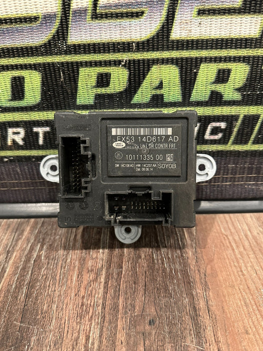 2015 JAGUAR F TYPE FRONT PASSENGER RIGHT CONTROL MODULE UNIT OEM EX53 14D617 AD