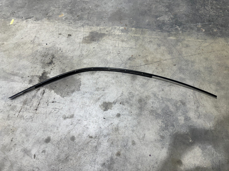 2014 PORSCHE 911 TURBO S LEFT ROOF MOULDING TRIM OEM 991.537.481.02