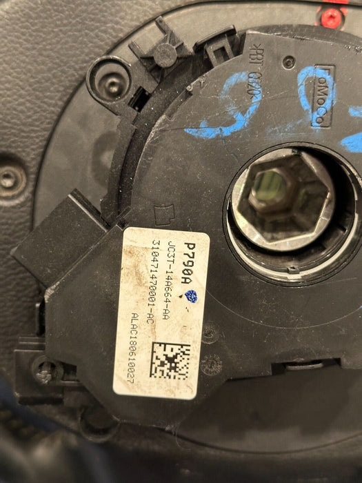 2019 FORD F250 F350 F450 BLACK LEATHER STEERING WHEEL ADAPTIVE CRUISE OEM ~WEAR~