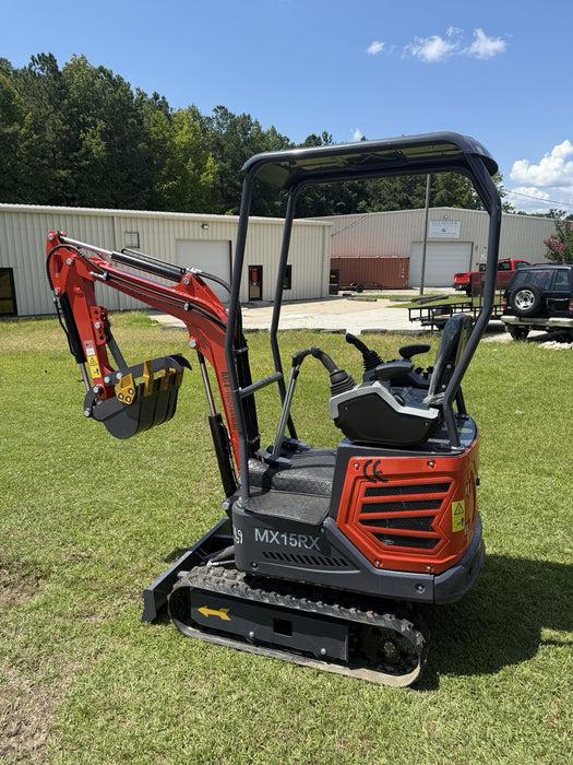 AGT Mini Excavator w/ Rato Engine Hydraulic Crawler Digger 13.5 HP MX15RX NEW