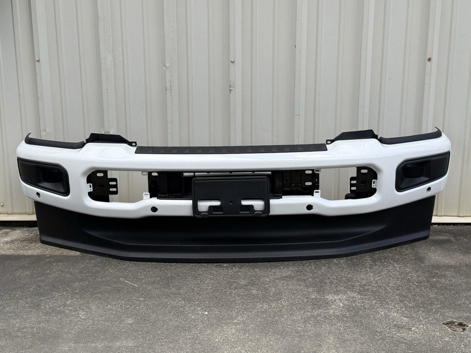 2023 2024 2025 FORD F250 F350 FRONT BUMPER ASSEMBLY STAR WHITE OEM