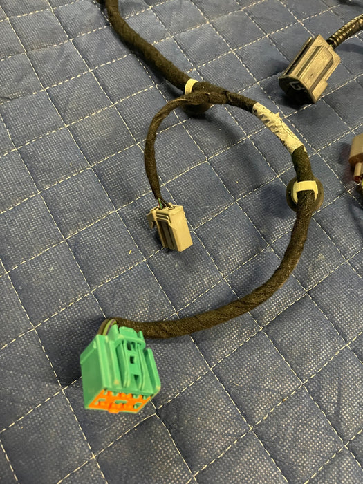 2017 FORD F350 PLATINUM REAR DRIVER/ LEFT DOOR HARNESS OEM