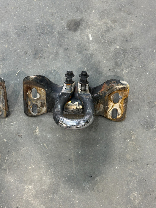 2017-2019 FORD F250 F350 LEFT RIGHT TOW HOOK PAIR OEM
