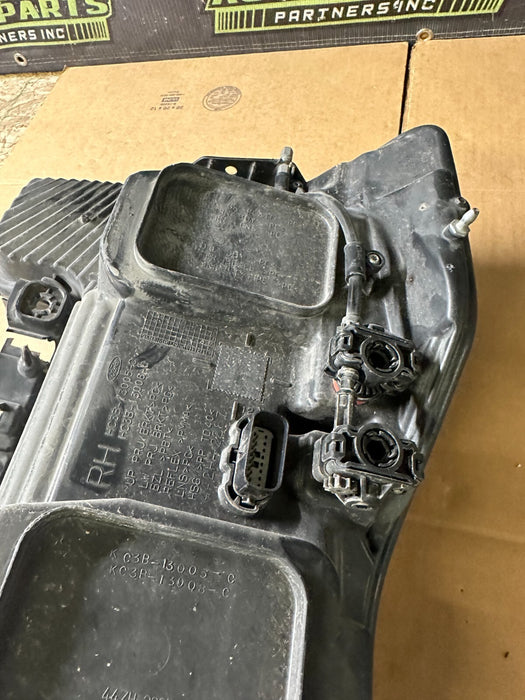 2017 2018 2019 FORD F250 F350 F450 RIGHT HEADLIGHT LED OEM W MODULE DAMAGE* READ