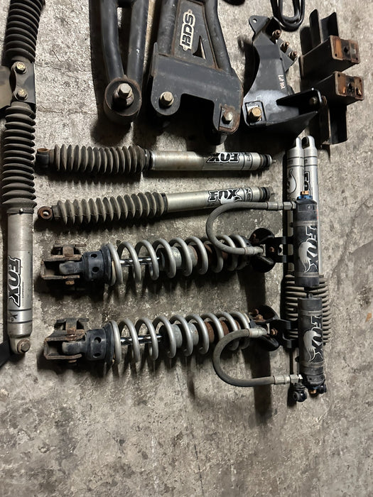 2017-2022 FORD F250 F350 6" BDS FOX COILOVER 6" LIFT KIT FOX SHOCKS STABILIZER