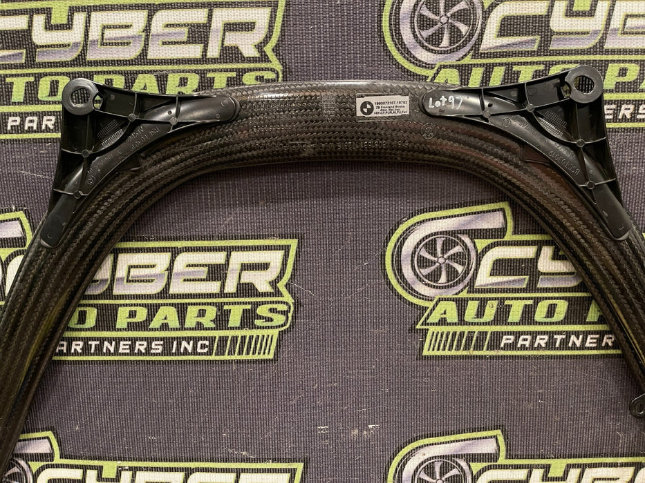 2020 BMW M4 F82 CARBON FIBER ENGINE STRUT BAR BRACE OEM GENUINE
